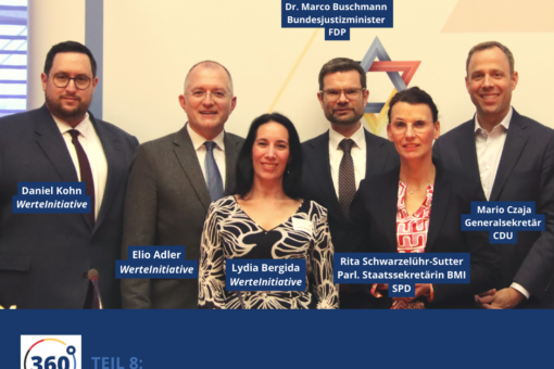 Diskussionsreihe 360°: „Mazal Tov Grundgesetz“