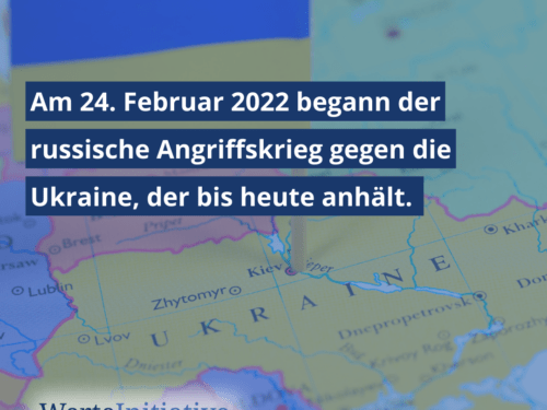 Zum Jahrestag des russischen Angriffs auf die Ukraine