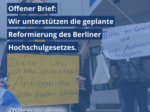 Offener Brief an Präsidentin der Humboldt-Universität zur Reformierung des Berliner Hochschulgesetzes